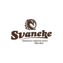 Svaneke bryggeri logo med teksten "Bornholm Premium Craft Slow Beer".
